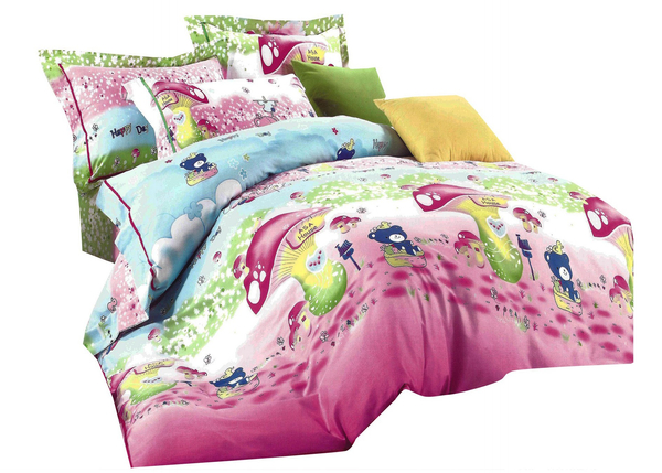 Cotton Satin Bedding No. K442 90x120 2 parts