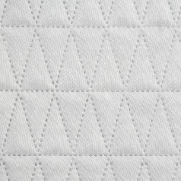 70 x 160 Quilted Decorative Bedspread Boni3 White