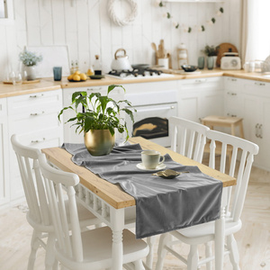 Runner 60 x 120 Decorative Velvet Soft Ash