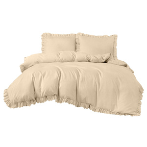 Bedding 160 x 200 3-piece with Ruffle Luxury Jowita 02