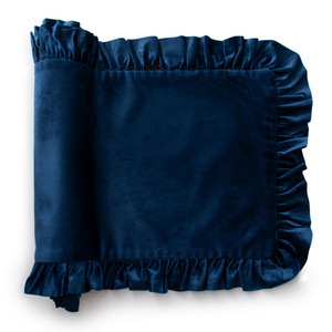 Table Runner 40 x 160 Decorative with Ruffles Ligia 09