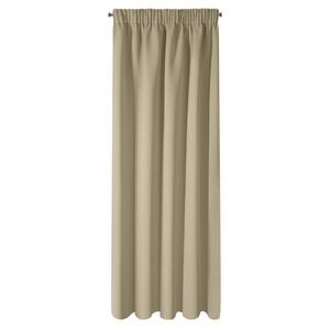 Blackout Logan Tape Curtain 140 x 270 Beige