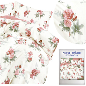 Bedding 200 x 220 3pc Satin Cotton No. A1663