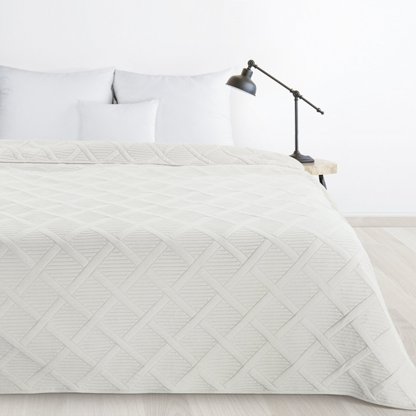 Narzuta 170 x 210 Design Pikowana Alara5 Krem