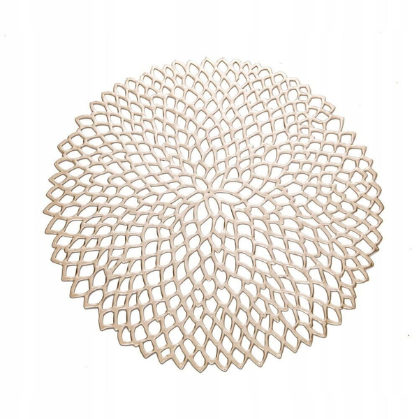 Podkładka fi 38 Dekoracyjna Sunset Okrągła Złoty