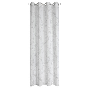Fiore Decorative Curtain 140 x 250 Spun White