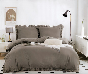 Bedding 160 x 200 4pc Satin bedding with valance Nicola 03