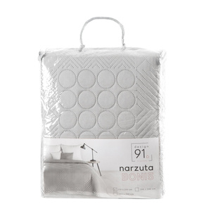 Narzuta 170 x 210 Pikowana Dekoracyjna Boni5 Biel