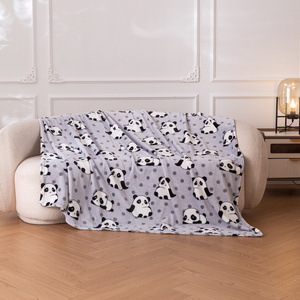 Koc 160 x 200 Mikrofibra Gładka Inger 17