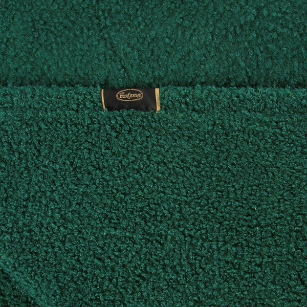 Blanket 150 x 200 Microfiber Boucle Bukla C.Green