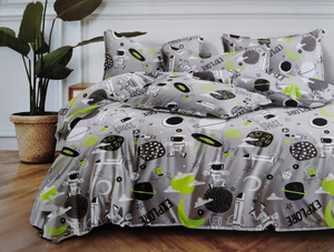 Bedding 160 x 200 3pcs Satin Dalwin 1109