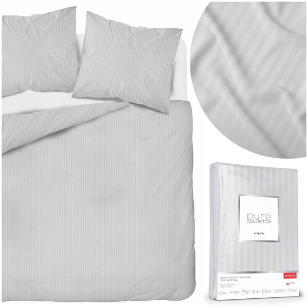 Bedding 220 x 200 3pc Satin Cotton Pure 05