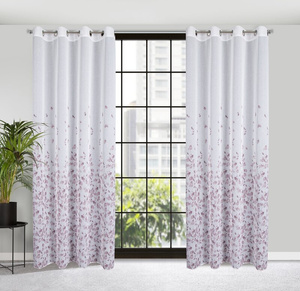 Curtain 140 x 250 Decorative Noemi Bia+Fiol