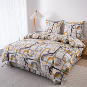 Bedding 160 x 200 3pcs Satin Maria 2835