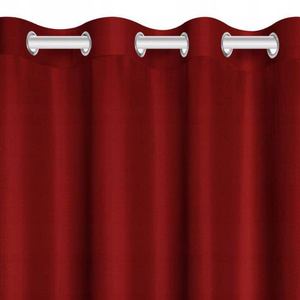 Curtain 140 x 250 Decorative Splits Viva Red