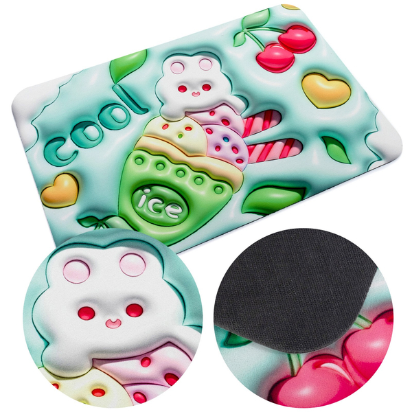 Magic 15 3D Non-Slip Absorbent Bathroom Mat