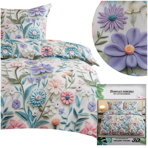 Bedding 140 x 200 2cz Satin Maria 3291