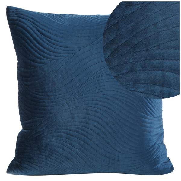 Decorative pillowcase 45 x 45 Ria5 Navy blue