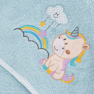 Ręcznik Kąpielowy Dziecięcy Baby34 50 x 90 Niebieski