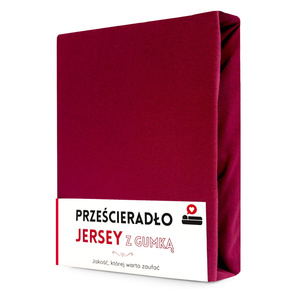 Prześcieradło 180 x 200 Jersey z Gumką Gaja 18