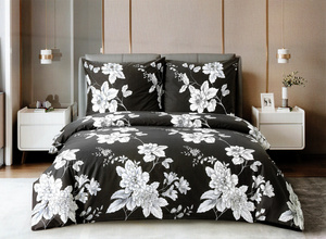 Bedding 160 x 200 3pc Satin Cotton No. A1603
