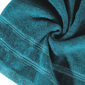 Bath Towel Glory1 (05) 70 x 140 Turquoise