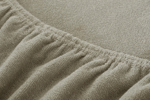 Prześcieradło Frotte z Gumką 156_D Szary 160x200