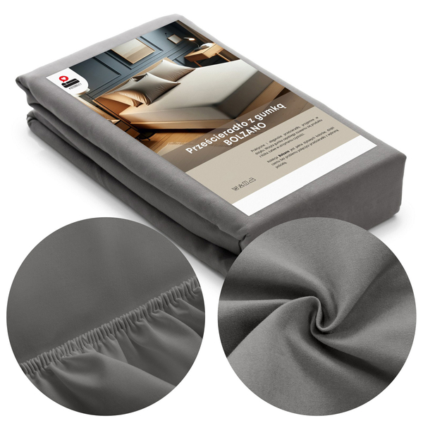 Bed sheet 160 x 200 With elastic Bolzano 07