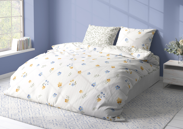 Bedding 140 x 200 3pc Cotton Summer Sleep 022