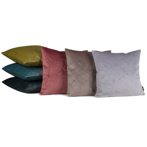 Poszewka 45 x 45 Dekoracyjna Velvet 58J Sreb