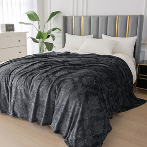 Blanket 160 x 200 Microfiber Embossed Clemente 02