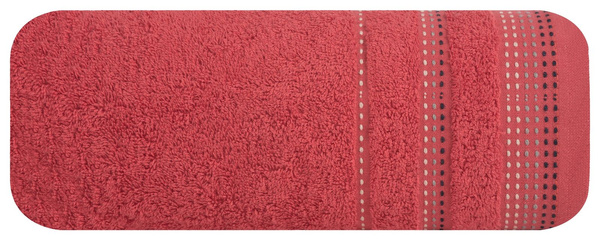 Ręcznik 50 x 90 Bawełna Pola 15 500 g/m2 Czerw