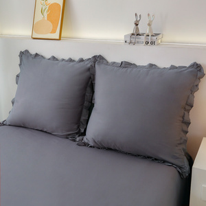 Bedding 220 x 200 3 pcs Cotton with Ruffle Lynda 04