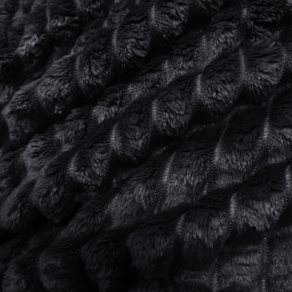 Koc 200 x 220 Mikrofibra Tłoczona Pasy Nuvio 08