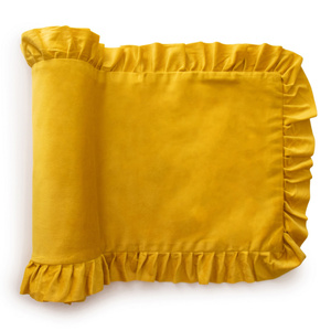 Table Runner 40 x 160 Decorative with Ruffles Ligia 03