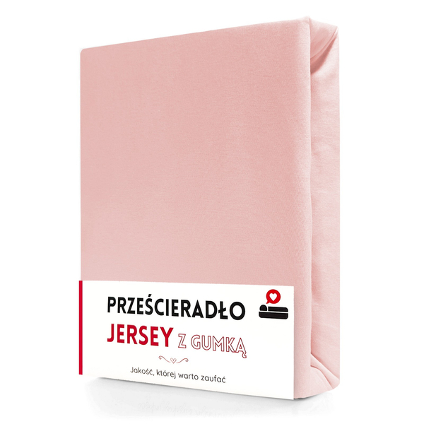 Prześcieradło 90 x 200 Jersey z Gumką Gaja 02