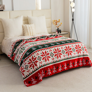 Koc 200 x 220 Mikrofibra Świąteczna Donato 08