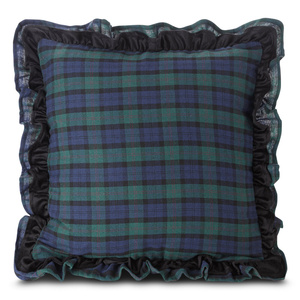 Decorative pillowcase Iga 45 x 45 Green+Green