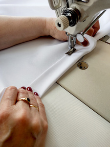 Tablecloth 150x240 Stainproof Classic Elegant White