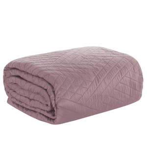 Bedspread 170 x 210 Quilted Decorative Boni1 Powder