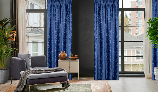 Zasłona 140 x 270 Dekoracyjna Velvet Adria Gn+Sza