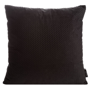 40 x 40 Decorative Velvet Pillowcase Eliza Black