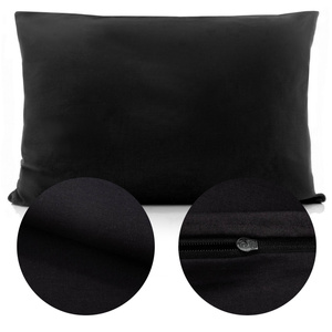 Cotton pillowcase 40 x 60 Uniform Ola Black Black