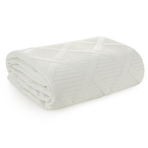 Narzuta 170 x 210 Design Pikowana Alara5 Krem