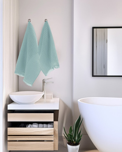 Towel Set 2pcs 50x90 & 70x140 Cinar Nil 03