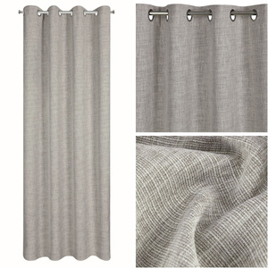 Curtain 140 x 250 Decorative Ready Roma Beige