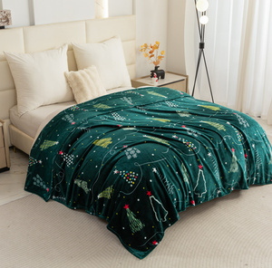 Koc 200 x 220 Mikrofibra Świąteczna Donato 09