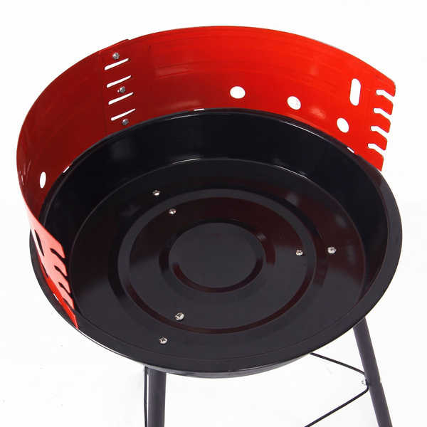 Grill Węglowy Okrągły Turystyczny Ruszt Gardo