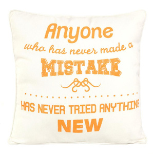 Luis Decorative Pillowcase 40 x 40 x 8 White