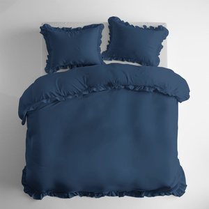 Bedding 220 x 200 3 pcs Pure Cotton with Ruffles 08